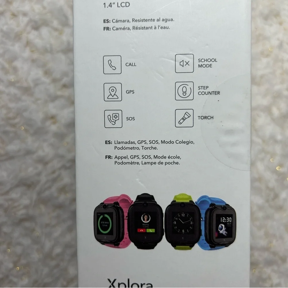 XPLORA X Go 2 Smartwatch black GPS kids water resistant‎